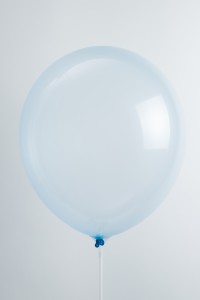 12 '' balloon- Bubble Blue